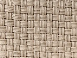 Discount Beliani Pouf NALLI Materiale sintetico Tortora Beige