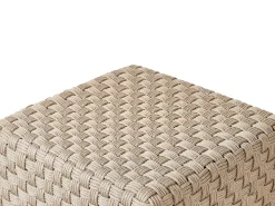 Discount Beliani Pouf NALLI Materiale sintetico Tortora Beige