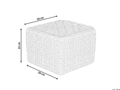 Sale Beliani Pouf NALLI Materiale sintetico Verde