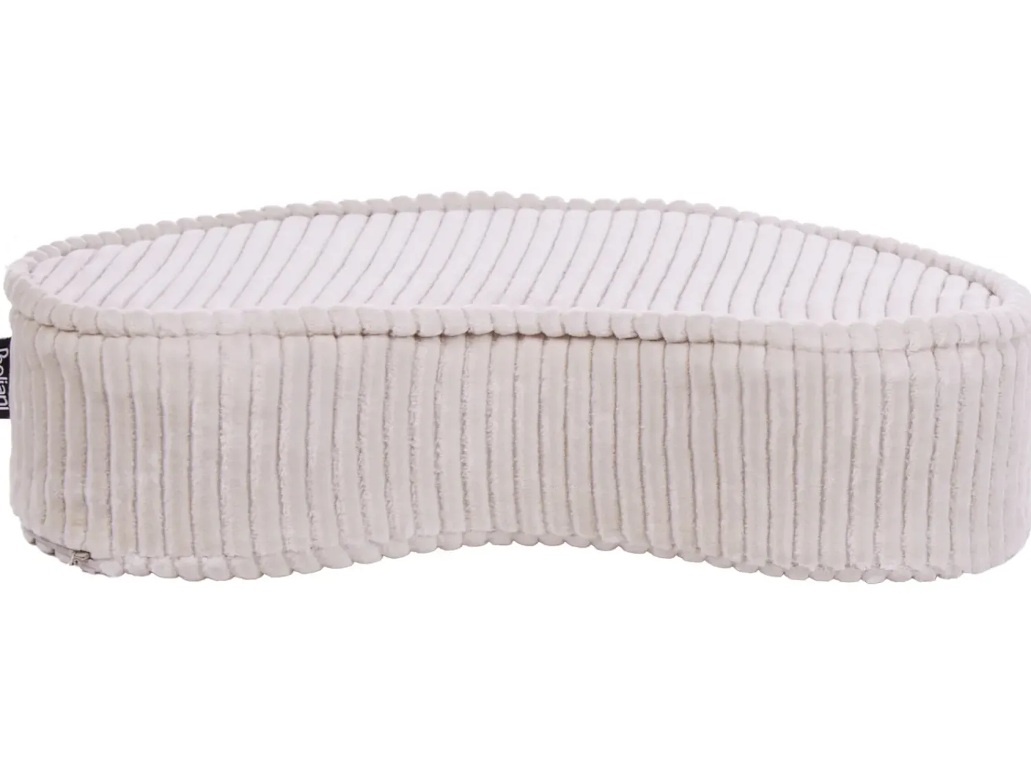Discount Beliani Pouf NILI Velluto Viola chiaro Beige Viola