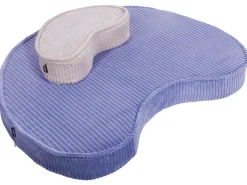 Discount Beliani Pouf NILI Velluto Viola chiaro Beige Viola