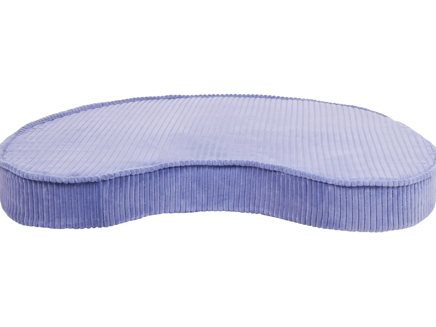 Discount Beliani Pouf NILI Velluto Viola chiaro Beige Viola