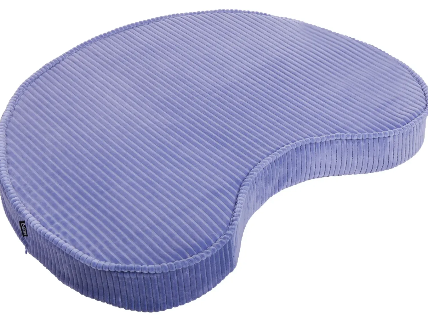 Discount Beliani Pouf NILI Velluto Viola chiaro Beige Viola