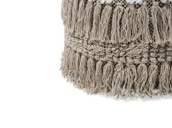 Beliani Pouf NOIDA Cotone Beige