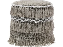 Beliani Pouf NOIDA Cotone Beige