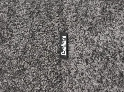Hot Beliani Pouf SCOTIA Ciniglia scuro Grigio