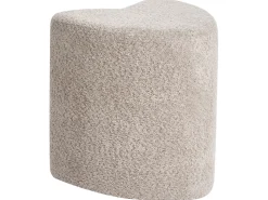 Online Beliani Pouf SCOTIA Ciniglia chiaro Marrone