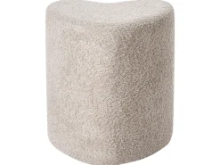 Online Beliani Pouf SCOTIA Ciniglia chiaro Marrone