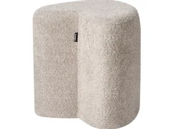 Online Beliani Pouf SCOTIA Ciniglia chiaro Marrone