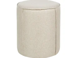 Outlet Beliani Pouf SEDONA Lino sintetico Beige