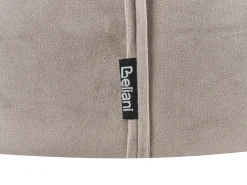 Online Beliani Pouf SEDONA Velluto Tortora Beige