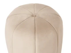 Sale Beliani Pouf SELBY Velluto Beige