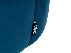 Online Beliani Pouf SELBY Velluto Blu