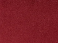 Beliani Pouf SELBY Velluto scuro Rosso