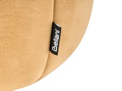 Outlet Beliani Pouf SELBY Velluto Senape Giallo