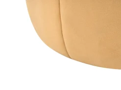 Outlet Beliani Pouf SELBY Velluto Senape Giallo