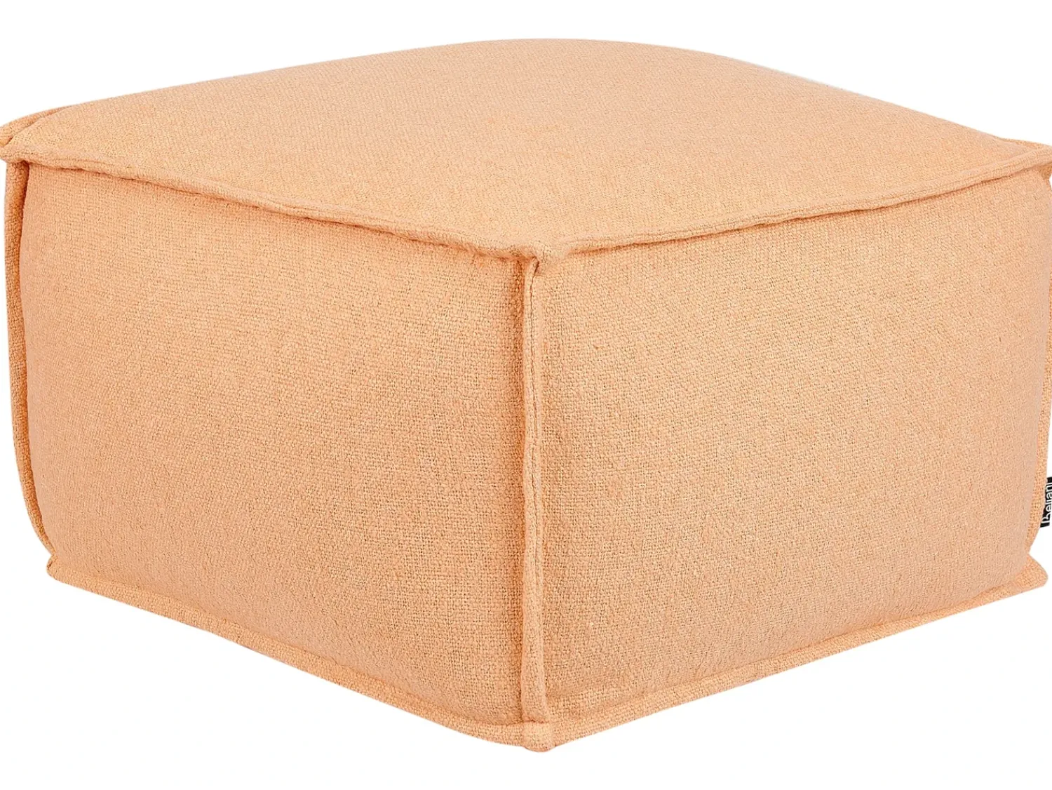 Beliani Pouf SHERALI Cotone Arancione