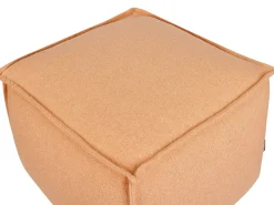 Beliani Pouf SHERALI Cotone Arancione