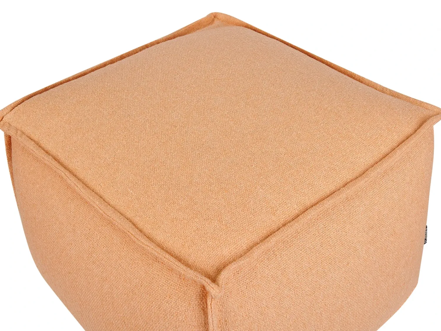 Beliani Pouf SHERALI Cotone Arancione