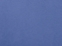 Beliani Pouf SOPHIA Velluto Blu marino Oro Blu