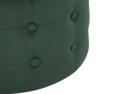 Best Beliani Pouf TAMPA Velluto scuro Verde