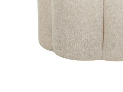 Clearance Beliani Pouf TAPPEN Lino sintetico Beige