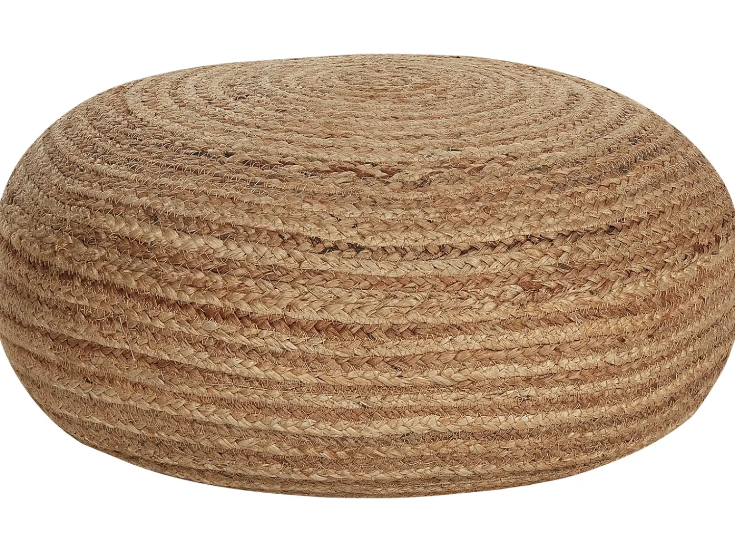 New Beliani Pouf TIFELT Iuta Beige