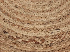 New Beliani Pouf TIFELT Iuta Beige