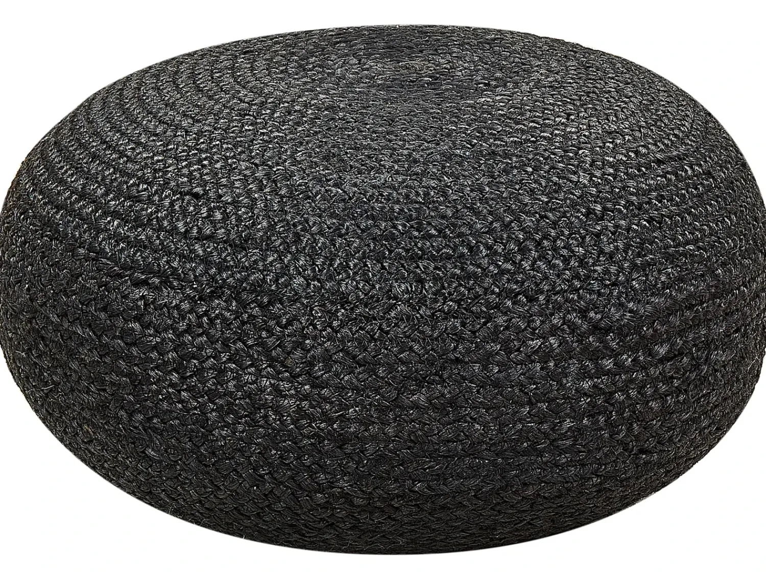 Beliani Pouf TIFELT Iuta Nero
