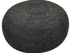 Beliani Pouf TIFELT Iuta Nero