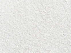 Clearance Beliani Pouf Trapuntato RIDDLE Bouclé sporco Bianco