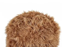 Best Beliani Pouf TUKKI Finta pelliccia Marrone