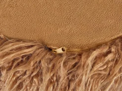Best Beliani Pouf TUKKI Finta pelliccia Marrone