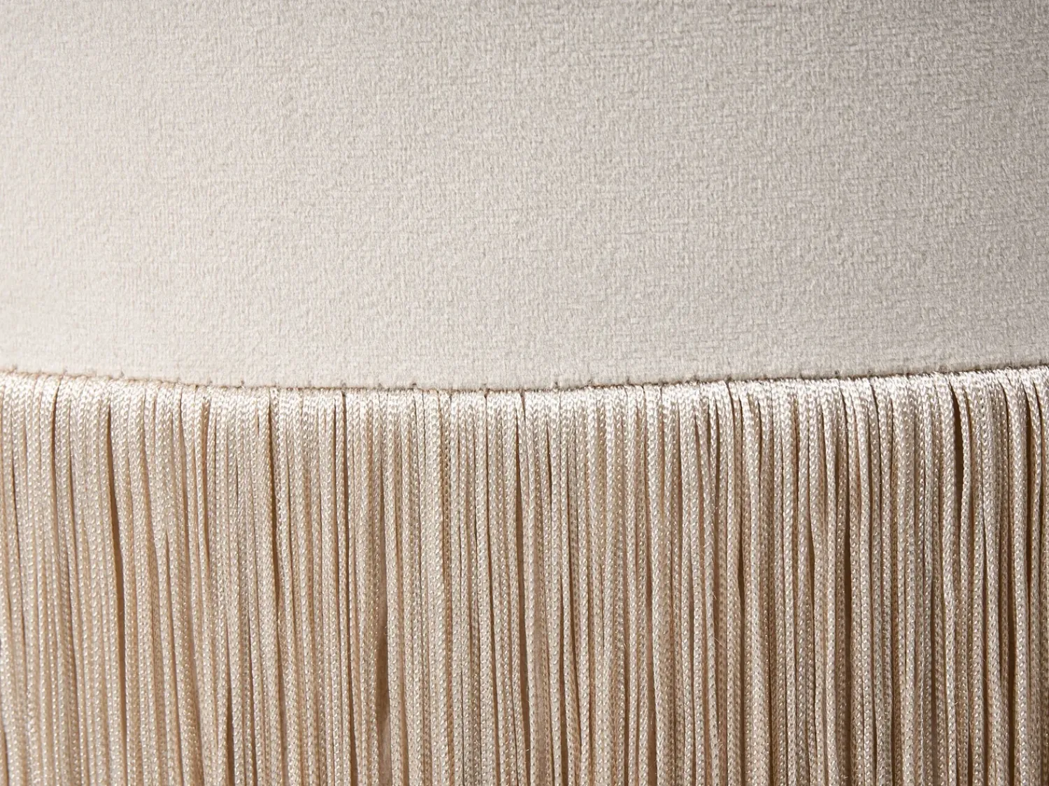 Best Beliani Pouf VIRGINIA Velluto Tortora Beige