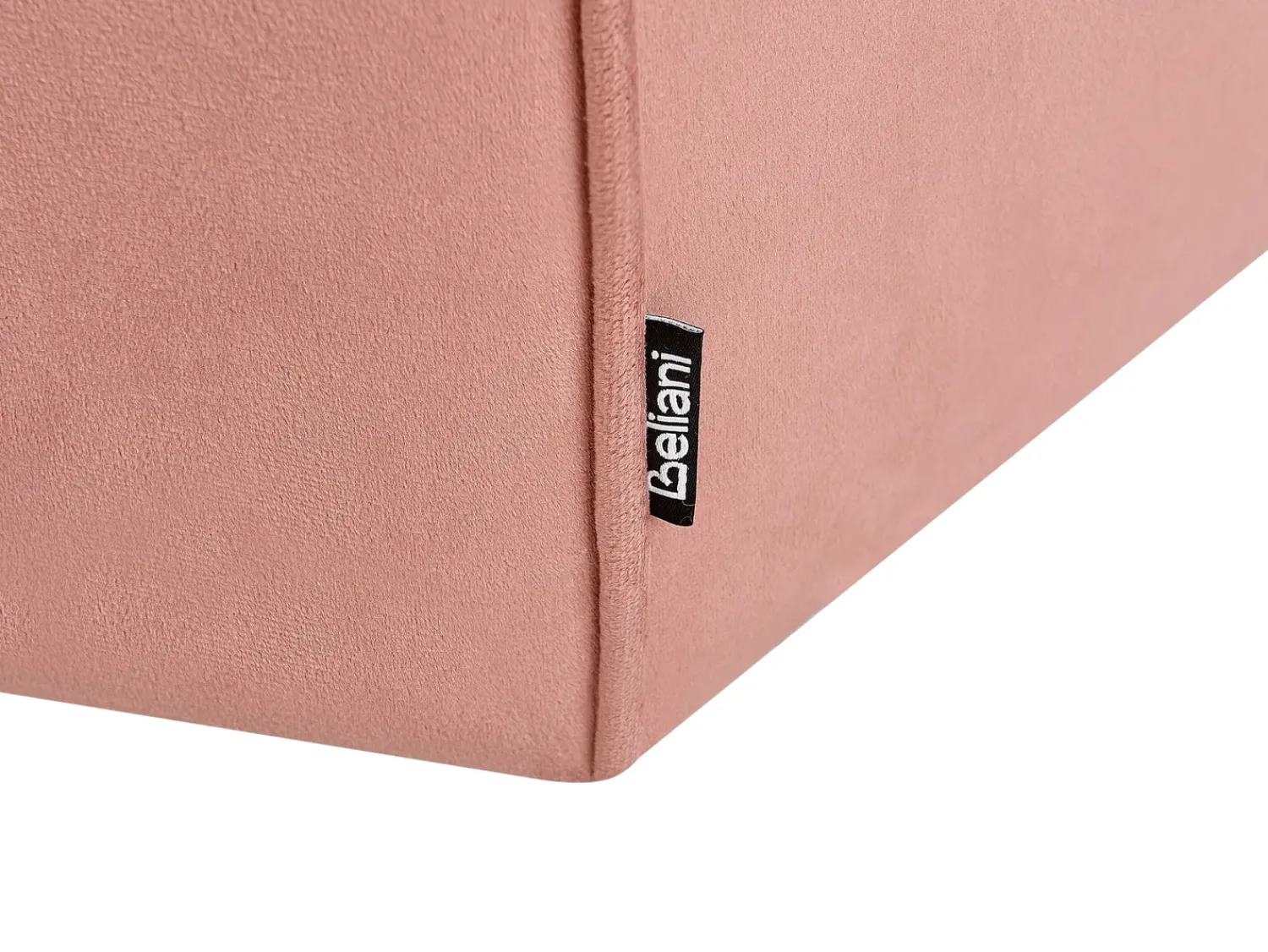 Discount Beliani Pouf WISHEK Velluto Rosa