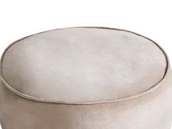 Sale Beliani Pouf YULLE Velluto chiaro Marrone