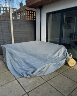 Hot Beliani Protezione impermeabile CHUVA 230 cm 225 cm 65 cm Grigio
