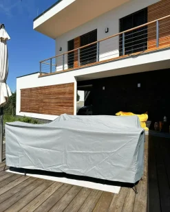 Clearance Beliani Protezione impermeabile CHUVA 275 cm 230 cm 70 cm Grigio