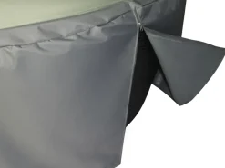Beliani Protezione impermeabile CHUVA 140 cm 135 cm 80 cm Grigio