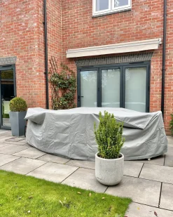 New Beliani Protezione impermeabile CHUVA 155 cm 155 cm 90 cm Grigio