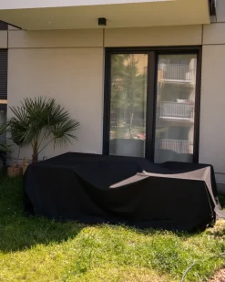 Hot Beliani Protezione impermeabile CHUVA 275 cm 230 cm 70 cm Nero