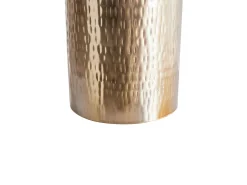 Online Beliani Recipiente ASWAN Metallo Oro Oro Marrone