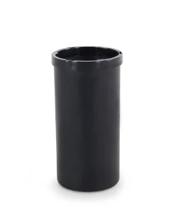 Online Beliani Riscaldatore a infrarossi da patio a piantana VEZUVIO 1500 W Nero Argento Nero