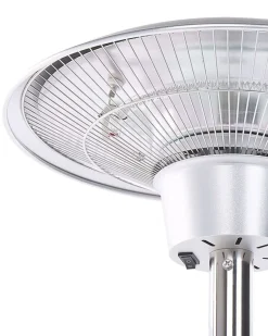 Online Beliani Riscaldatore a infrarossi da patio a piantana ASKJA 1500 W Argento