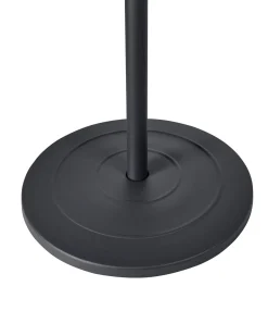 Discount Beliani Riscaldatore a infrarossi da patio a piantana VARAZZE 1500 W Nero