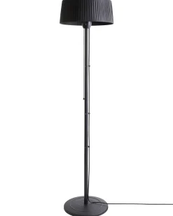 Discount Beliani Riscaldatore a infrarossi da patio a piantana VARAZZE 1500 W Nero