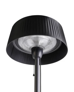 Online Beliani Riscaldatore a infrarossi da patio a piantana OLLERIA 1500 W Nero