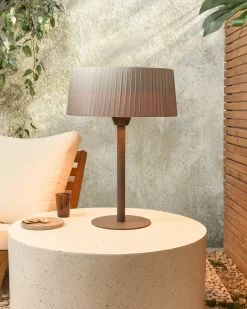 Beliani Riscaldatore a infrarossi da patio a piantana OLLERIA 1500 W Grigio