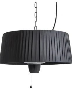 Discount Beliani Riscaldatore a infrarossi da patio sospeso ASCEA 1500 W Nero