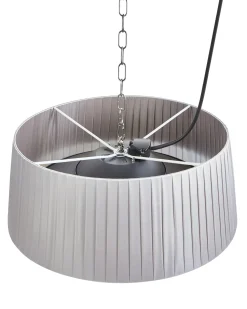 Clearance Beliani Riscaldatore a infrarossi da patio sospeso ASCEA 1500 W chiaro Grigio